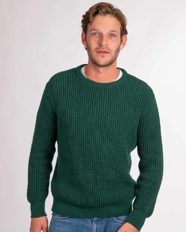 Value Deals Green Fishermans Jumper
