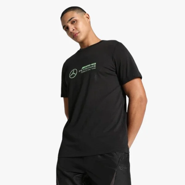Weekend Deals to Brighten Your Day Puma Mens Mapf1 Logo Short Sleeve Tee Black