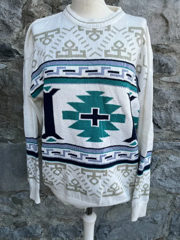 Exclusive Offer 80s Aztec jumper Small