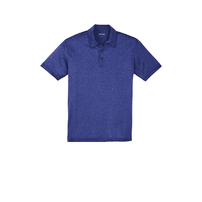 Cash Savings #Sport-Tek Heather Contender Polo
