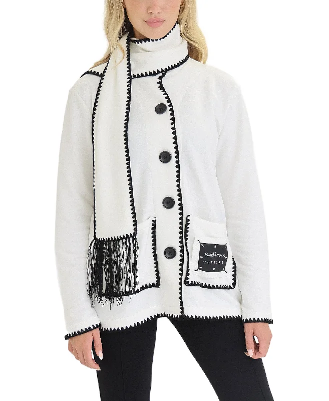 Super Savings Cardigan w/ Whipstitch Detail