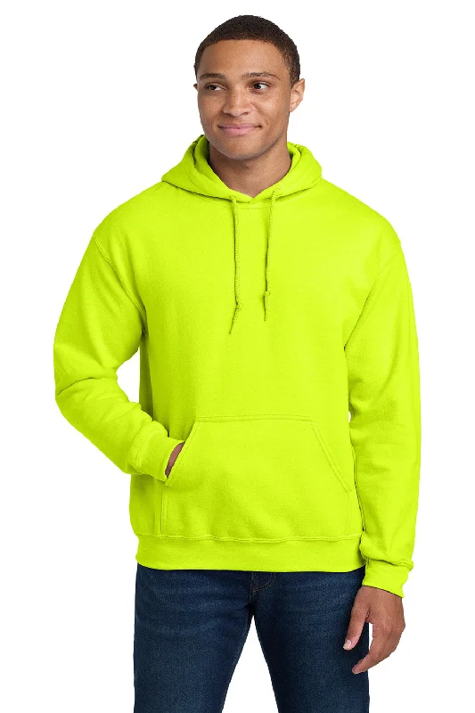 Price Slash Gildan Mens Pill Resistant Hooded Sweatshirt Hoodie w/ Pouch Pocket - Safety Green Price Slash Gildan Mens Pill Resistant Hooded Sweatshirt Hoodie w/ Pouch Pocket - Safety Green
