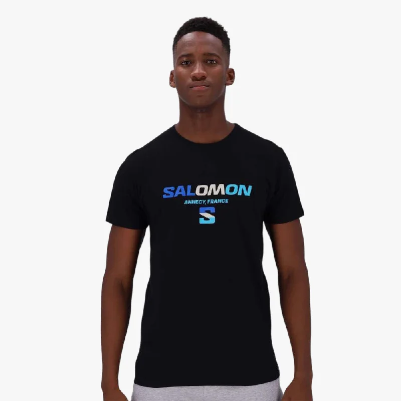 Big Discounts Salomon Mens Wolfberg Short Sleeve Tee Black