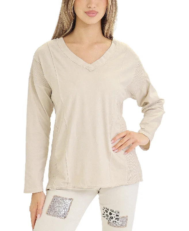 Weekend Bargains to Enjoy Cotton Long Sleeve Tee