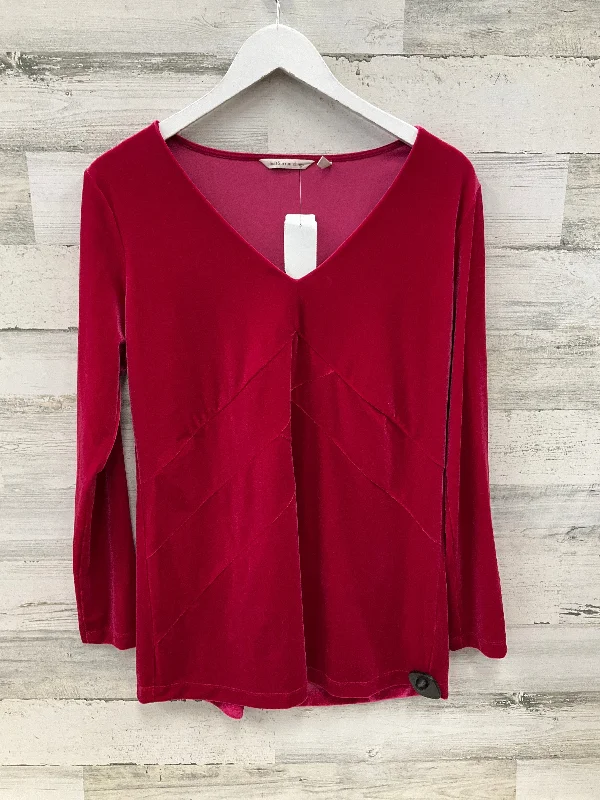 Quick Sale Top Long Sleeve By Soft Surroundings In Pink, Size: S