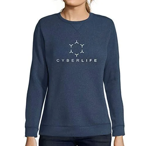 Don't Wait Ultrabasic - Femme Graphique Cyberlife Sweatshirt Action de Grâces Xmas Cadeau Idées Tee Gris Chiné Denim Don't Wait Ultrabasic - Femme Graphique Cyberlife Sweatshirt Action de Grâces Xmas Cadeau Idées Tee Gris Chiné Denim