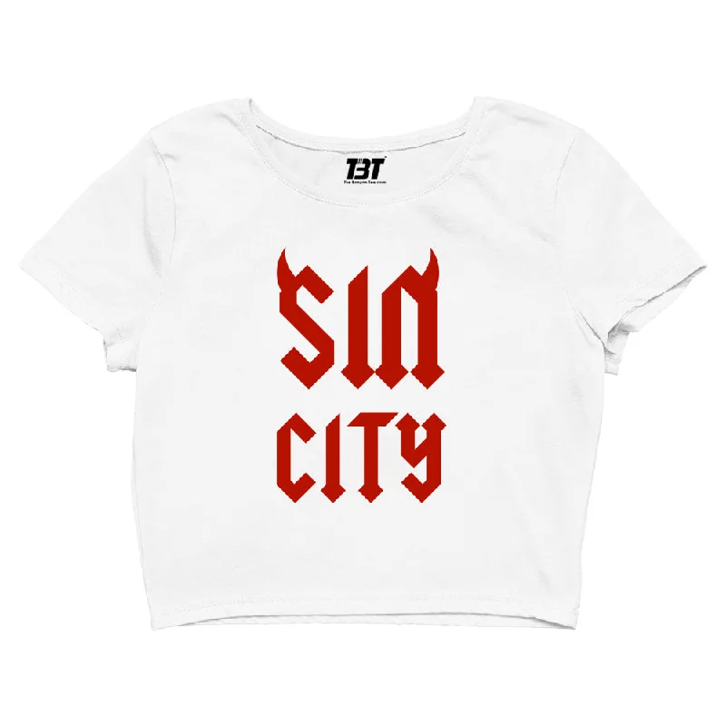 AC/DC Crop Top - Sin City