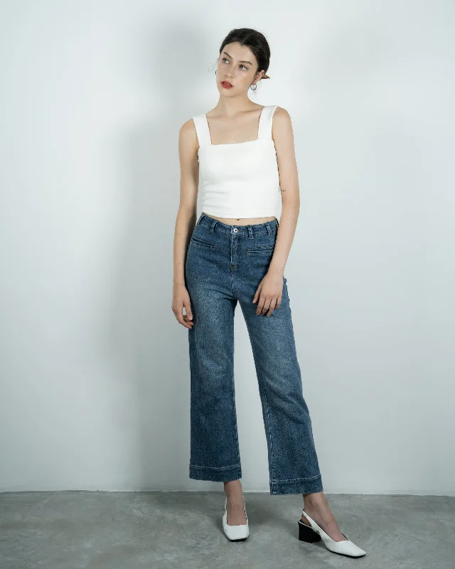 Today's Deal Square Neck Padded Top
