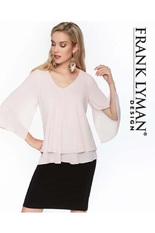 Frank Lyman Top 176335-BLSH Blush