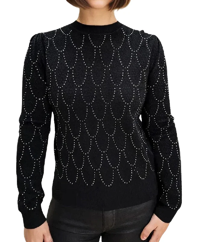 Weekend Savings Extravaganza Crystal Accent Sweater