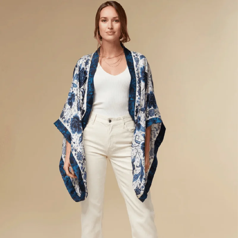 Jessica Kayll Florence Silk Kimono Top