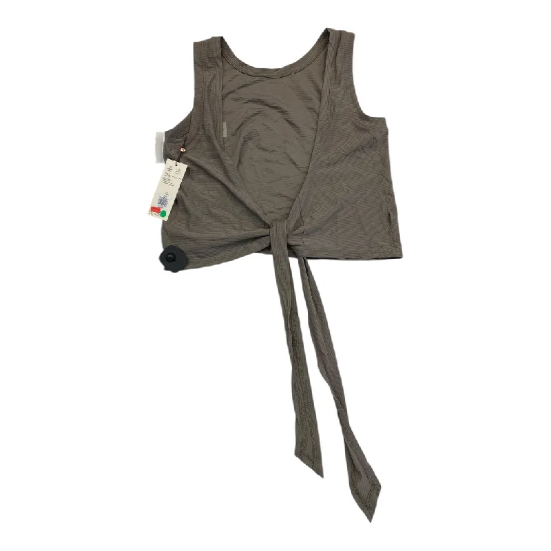 Overstock Clearance Athletic Tank Top By Calia In Taupe, Size: S
