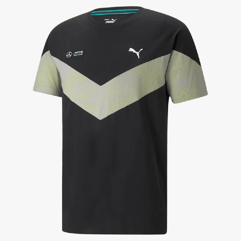 Weekend Discounts You Deserve Puma Mens Mapf1 Mercedes Short Sleeve Tee Black