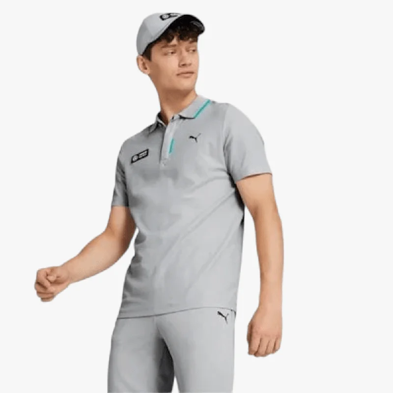 Weekend Bargains to Relish Puma Mens Mapf1 Polo Short Sleeve Golfer Silver