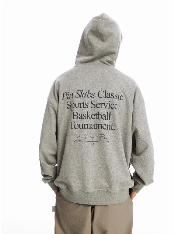 Exclusive Access Basketball Slogan Hoodie