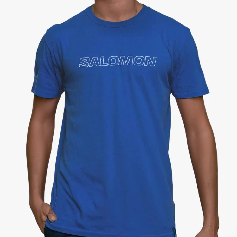 Best Bargains Salomon Mens Baltoro Short Sleeve Tee Black Mel