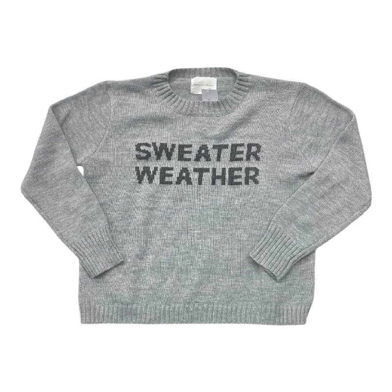 Hurry In Sweater By Panache In Grey, Size: S