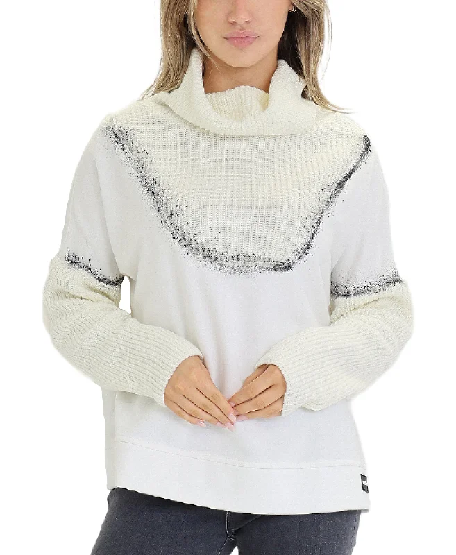 Weekend Discounts to Snag Mixed Media Sweater