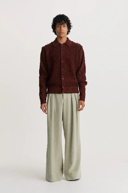 Can't Beat Loop Knit Panel Jacket