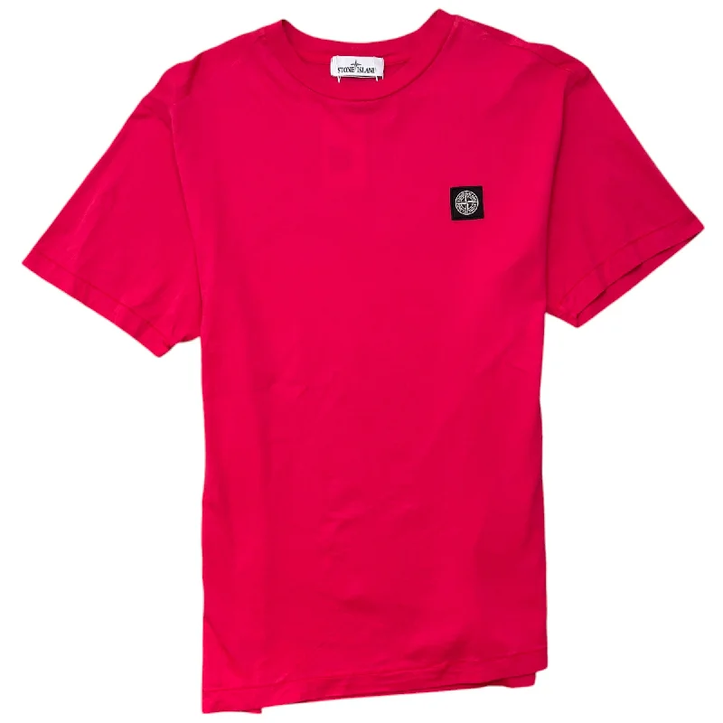 Weekend Specials to Relish Men's Compass Logo T-Shirt Pink Size XXL
