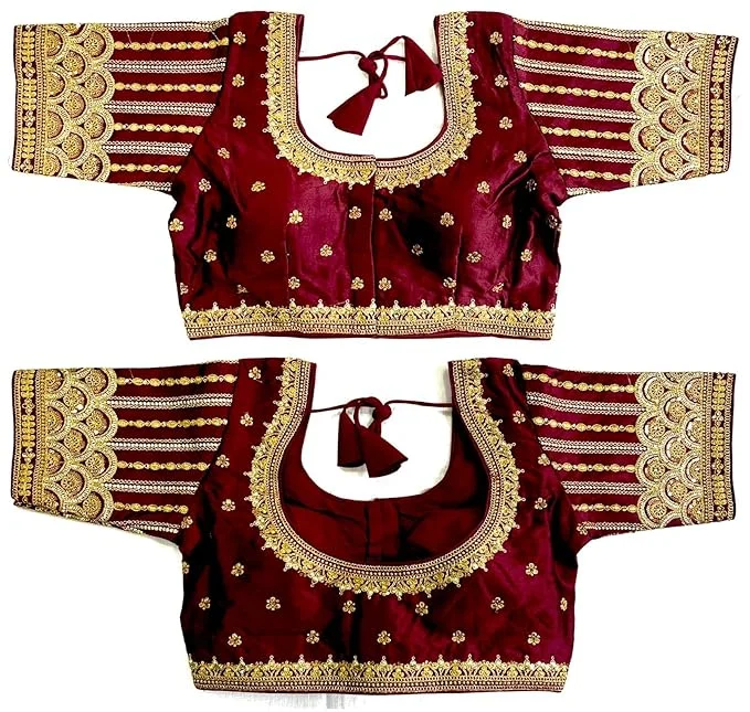 Weekend Deals That Thrill Women's Brown Phantom Silk Readymade Blouse