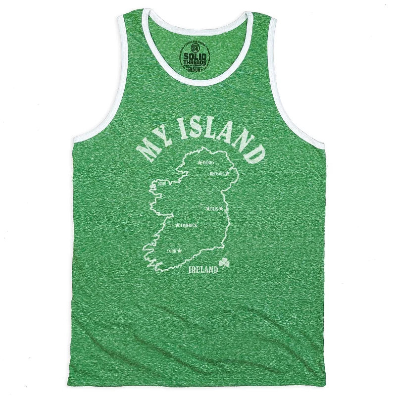 Discount Deals My Island Ringer Tank Top