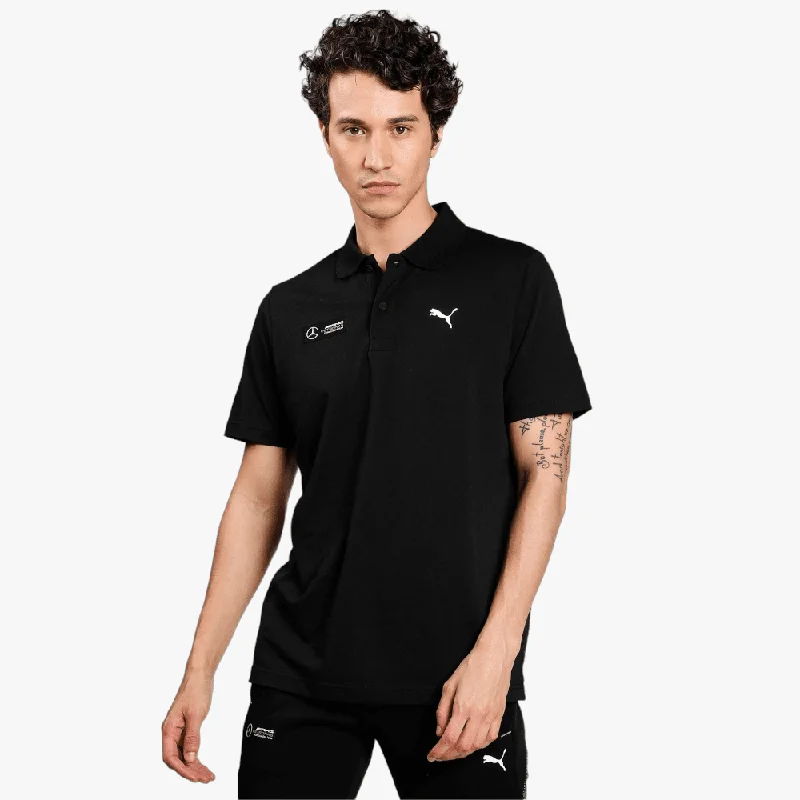 Weekend Deals to Make You Happy Puma Mens Mapf1 Essential Short Sleeve Polo Golfer Black Weekend Deals to Make You Happy Puma Mens Mapf1 Essential Short Sleeve Polo Golfer Black