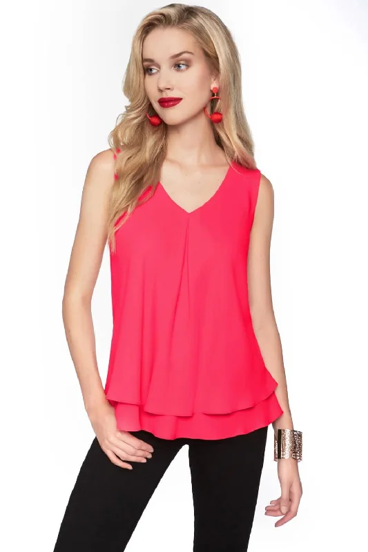 Frank Lyman Top Style 61175-HIB Hibiscus