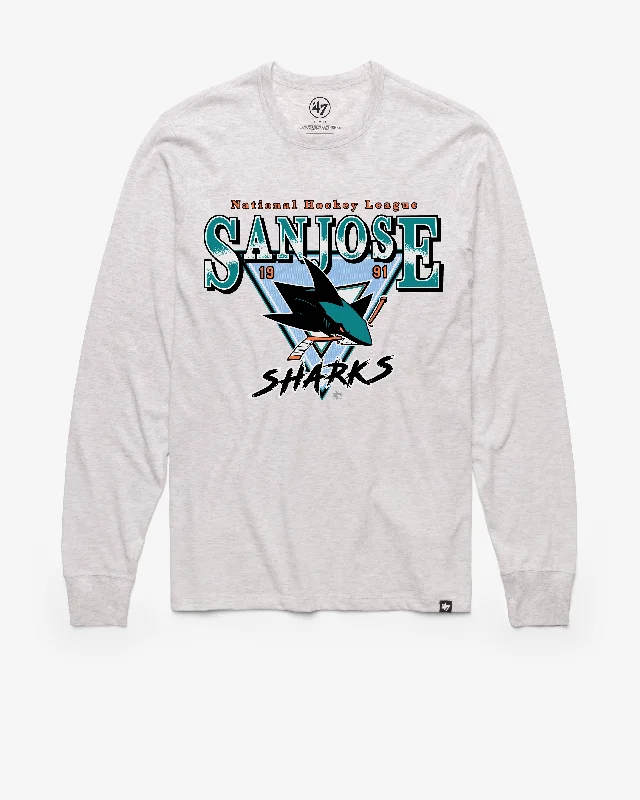 Steals and Deals SAN JOSE SHARKS SHARP SHOOTER '47 FRANKLIN LONG SLEEVE