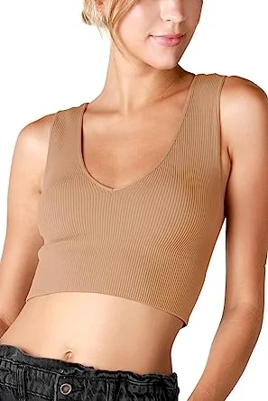 Take Action Plunge V-Neck Crop Top
