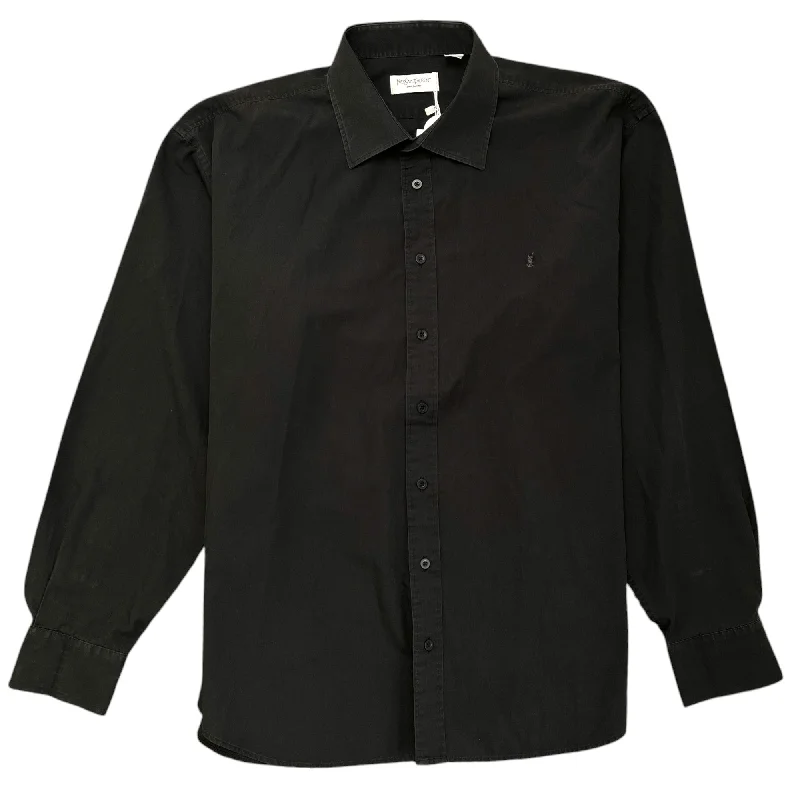Epic Deals Men's Embroidered Logo Shirt Black Size XXL