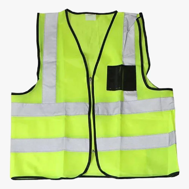 Weekend Specials to Cherish Pinnacle Reflective Vest With Zip & Id Lime Yellow
