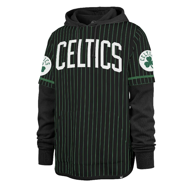 Special Buy BOSTON CELTICS PINSTRIPE '47 SHORTSTOP PULLOVER HOOD