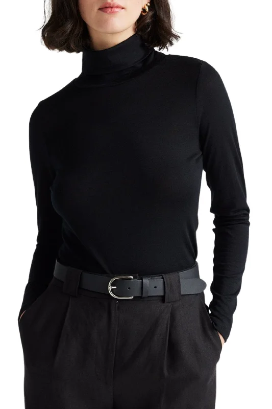 TURTLENECK MERINO TEE - 612