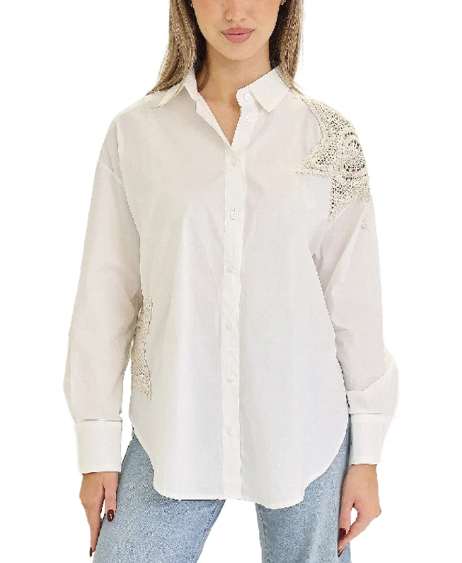 Weekend Offers You Can't Ignore Shirt w/ Crochet Stars