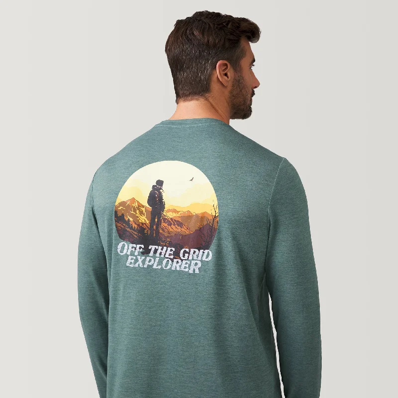 Weekend Offers That Thrill Men's Microtech® Graphic Long Sleeve Shirt