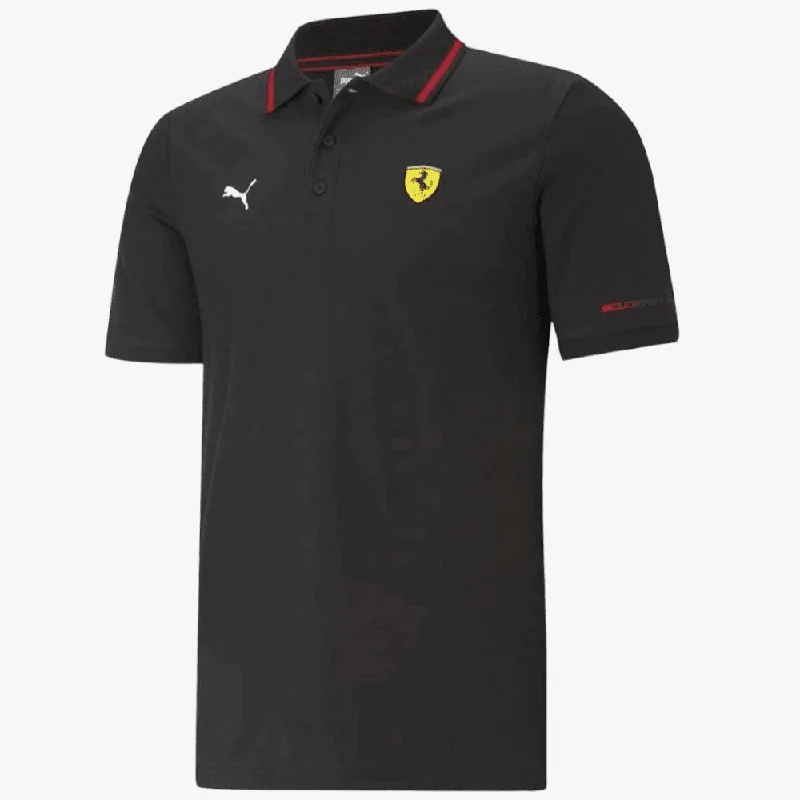 Weekend Specials to Love Puma Ferrari Race Polo Short Sleeve Golfer Black