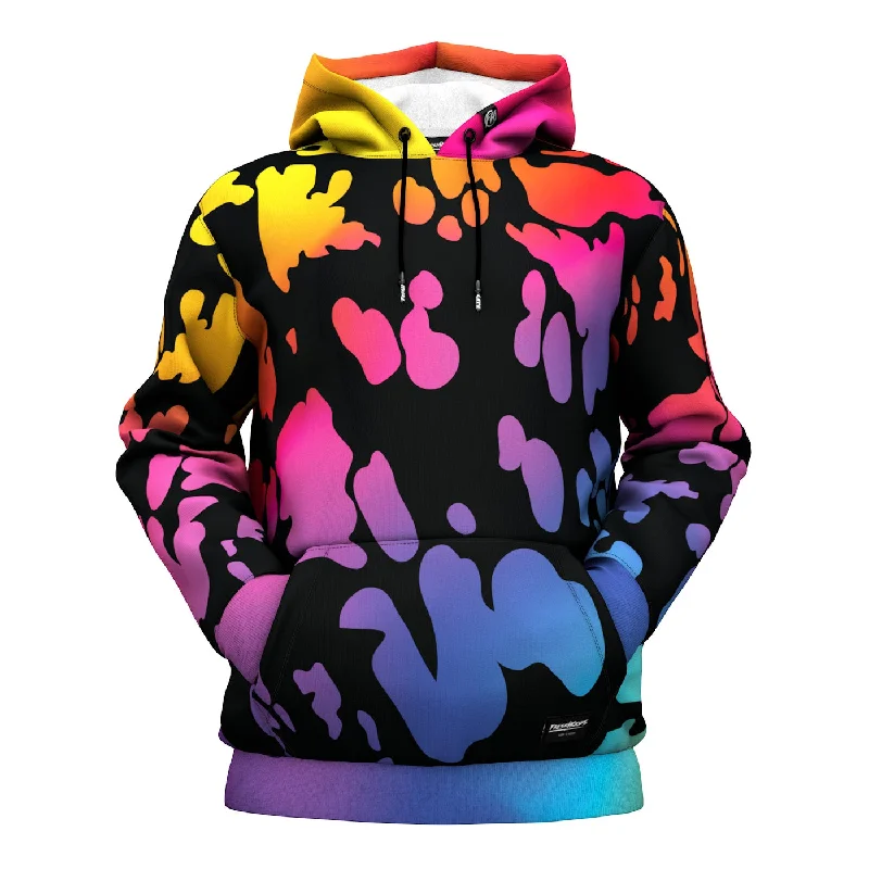 Pay Less Rainbow Cow Hoodie