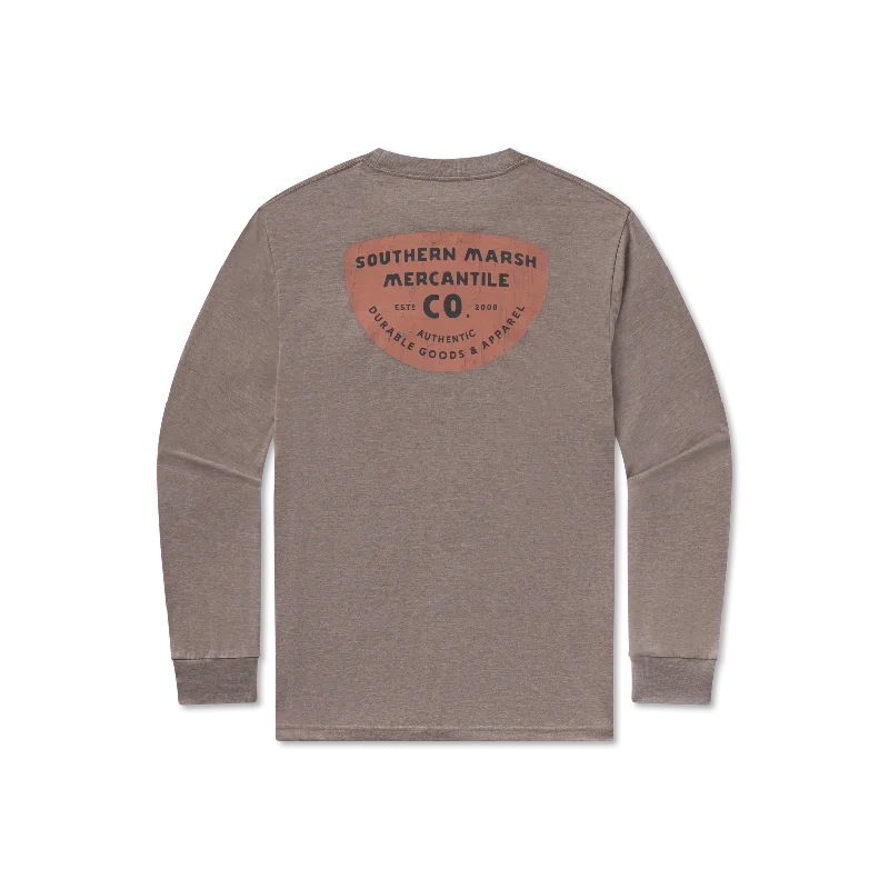 Weekend Specials to Snag Seawash™ Tee - Mercantile Badge - Long Sleeve