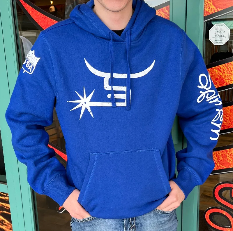 Weekend Specials to Savor Men’s Blue Hoodie