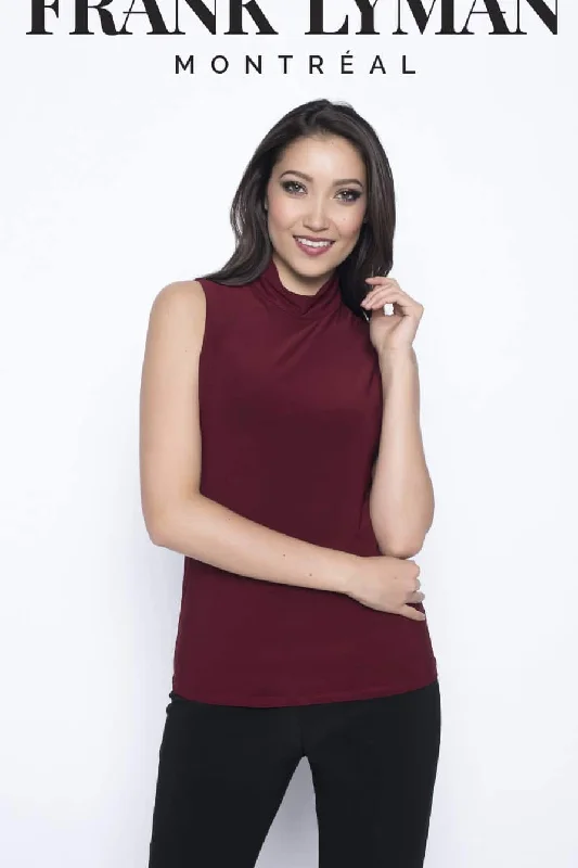 Frank Lyman Top Style 193008-BUR Burgundy