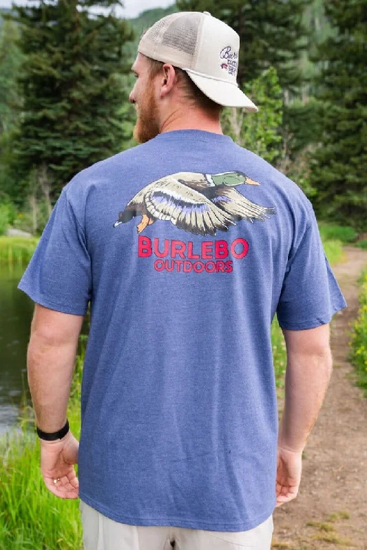 Huge Savings Big Mallard - SS - Heather Navy