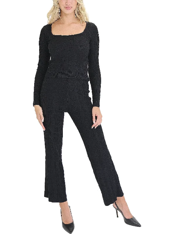 Weekend Offers That Impress Cable Knit Top & Pants Set - 2 Pc Set