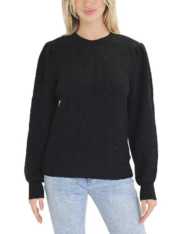 Weekend Specials to Savor Sweater w/ Balloon Sleeves