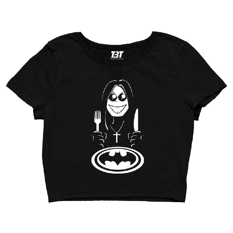 Black Sabbath Crop Top - Bat Meal