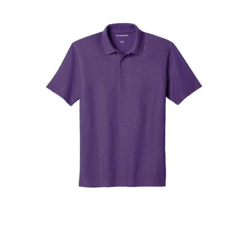 Exclusive Deal #Port Authority EZPerformance Pique Polo