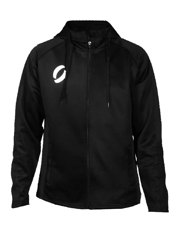 Take Advantage Hooded Tracksuit Jacket - Black