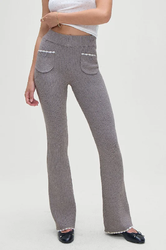 Best Deals Camden Knit Pants - Rain Cloud
