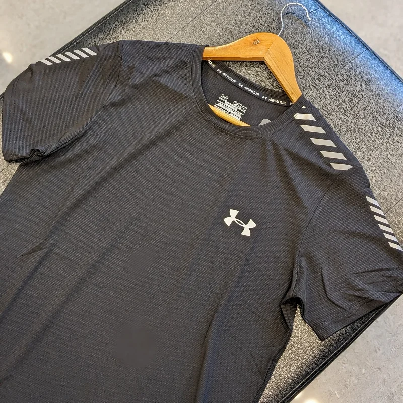 Act Now UN - Men 'Black' Short Sleeve Dry Fit T-Shirt SP01