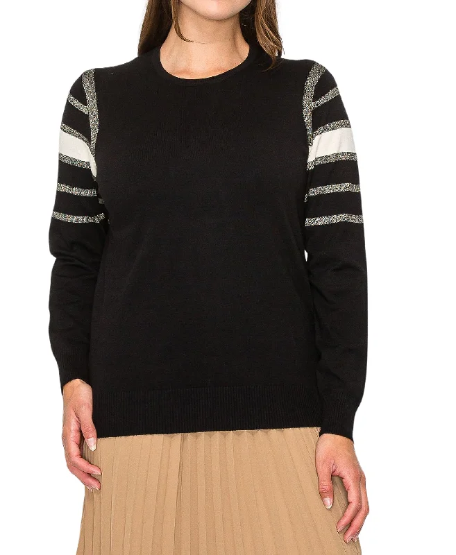 Weekend Bargains to Snag Sweater w/ Shimmer Stripes